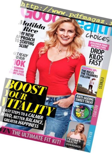 Good Health Choices New Zealand – August 2017 Cover