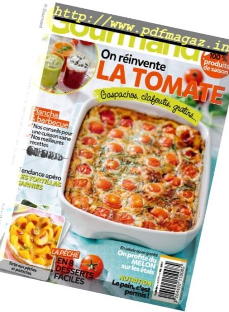 Gourmand – 5 au 18 Juillet 2017 Cover