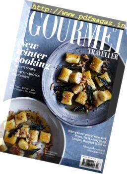Gourmet Traveller – July 2017