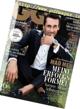 GQ Germany – August 2017