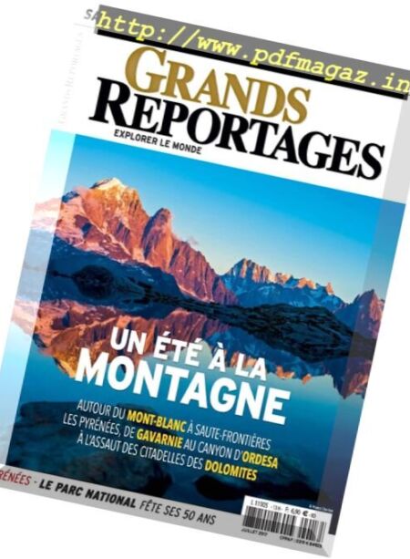 Grands Reportages – Juillet 2017 Cover