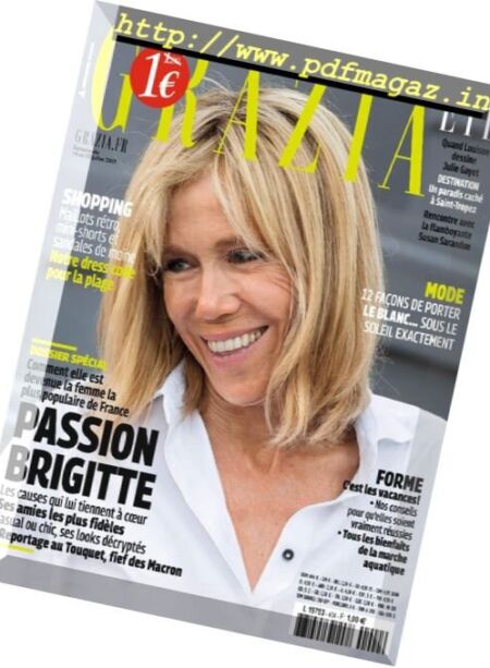Grazia France – 14 au 20 Juillet 2017 Cover