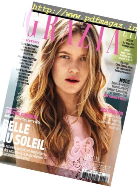Grazia France – 21 au 27 Juillet 2017 Cover