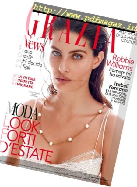 Grazia Italia – 6 Luglio 2017 Cover