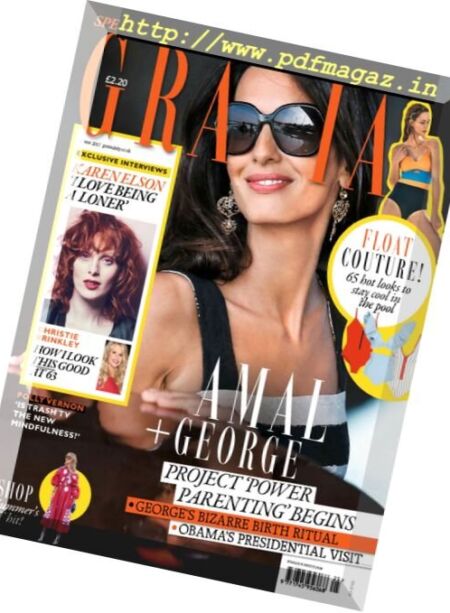 Grazia UK – 19 June 2017 Cover