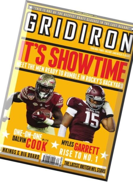 Gridiron – Issue 30, 2017 Cover