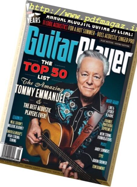 Guitar Player – August 2017 Cover
