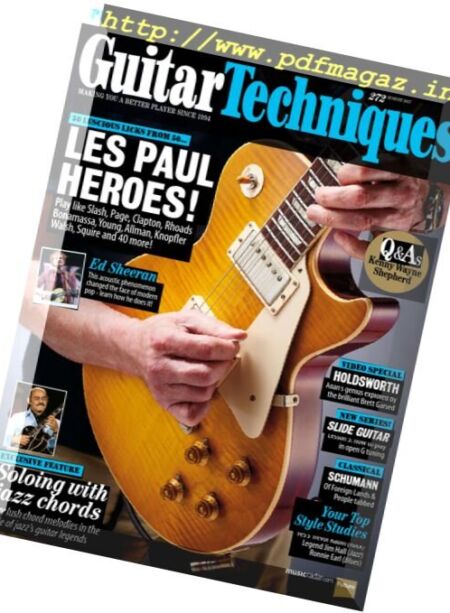 Guitar Techniques – August 2017 Cover