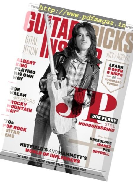 Guitar Tricks Insider – July-August 2017 Cover