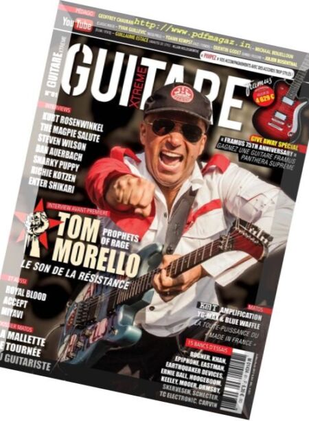 Guitare Xtreme – Juillet-Aout 2017 Cover