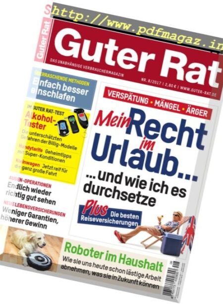 Guter Rat – Nr.8, 2017 Cover