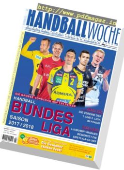 Handballwoche – 1 August 2017