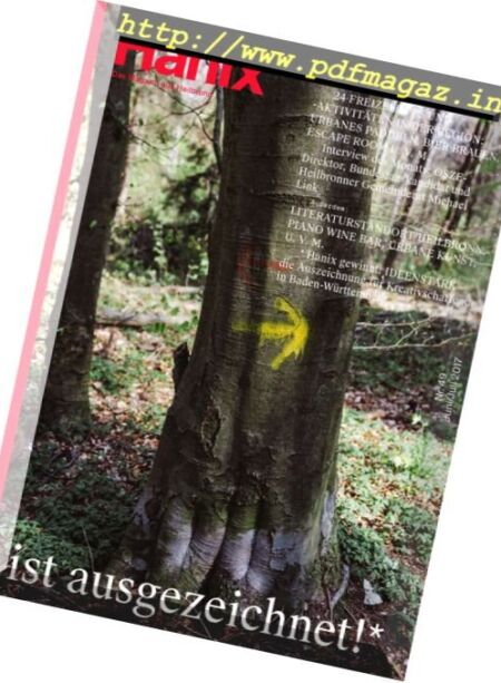Hanix – Juni-Juli 2017 Cover