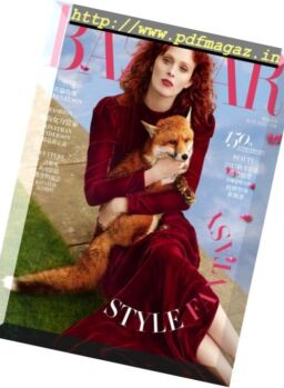 Harper’s Bazaar Taiwan – July 2017