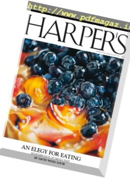 Harper’s Magazine – August 2017