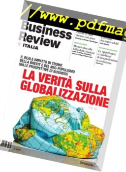 Harvard Business Review Italia – Luglio-Agosto 2017