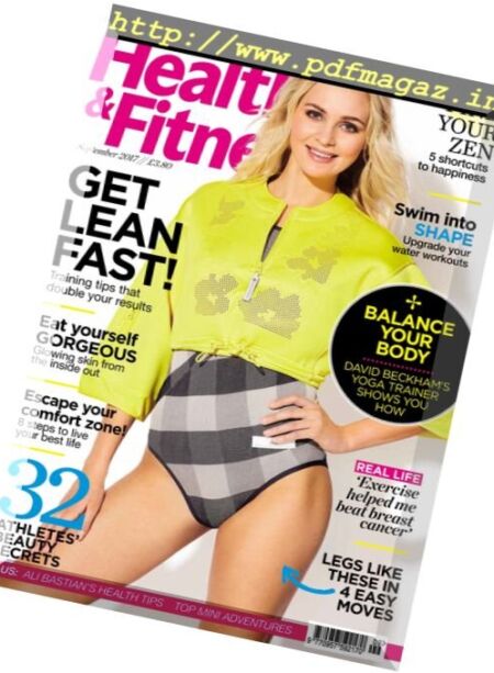 Health & Fitness UK – September 2017 Cover