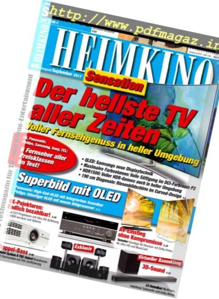 Heimkino – August-September 2017 Cover