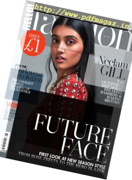 Hello! Fashion Monthly – August 2017 Cover