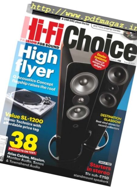 Hi-Fi Choice – August 2017 Cover