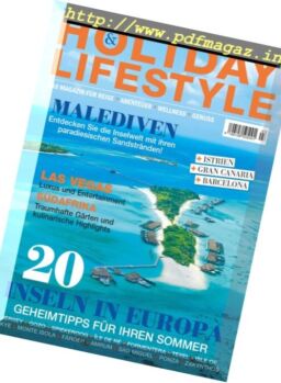 Holiday & Lifestyle – Juni-August 2017
