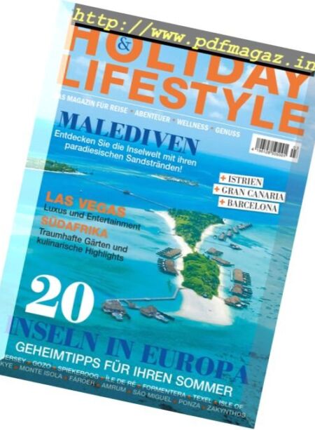 Holiday & Lifestyle – Juni-August 2017 Cover