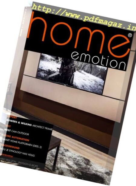 Home Emotion – Nr.3, 2017 Cover