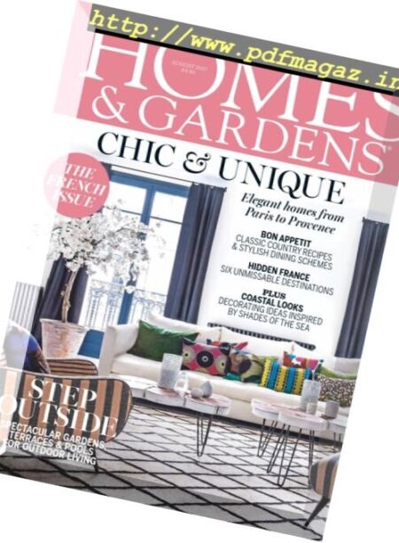Homes & Gardens UK – August 2017 Cover