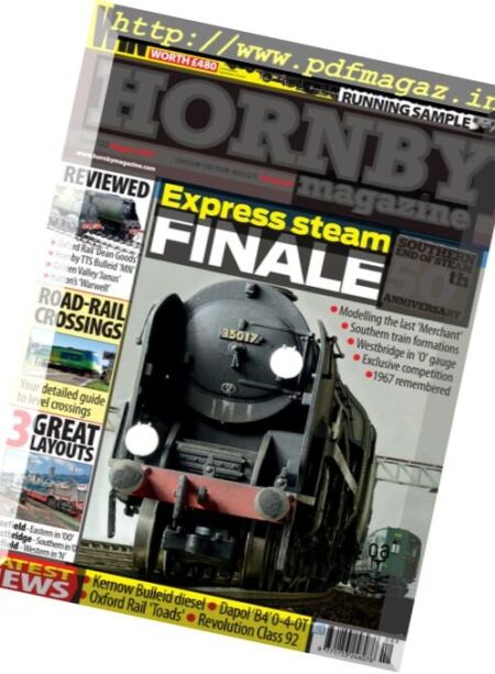 Hornby Magazine – August 2017 Cover