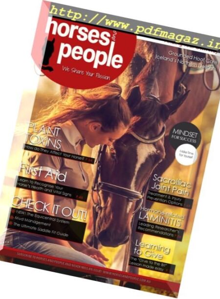 Horses and People – July 2017 Cover