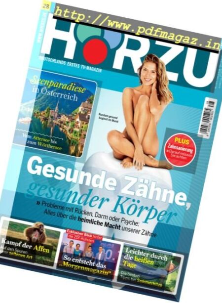 Horzu – 7 Juli 2017 Cover