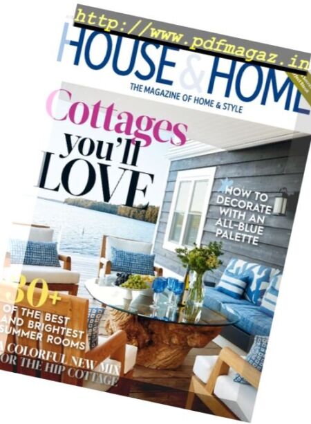 House & Home – August 2017 Cover
