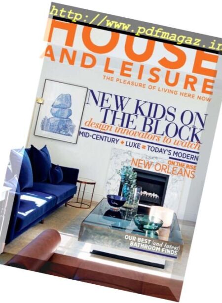 House and Leisure – August 2017 Cover