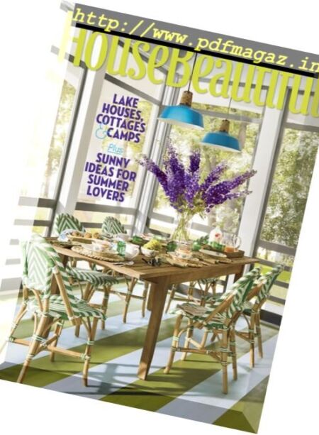 House Beautiful USA – July-August 2017 Cover