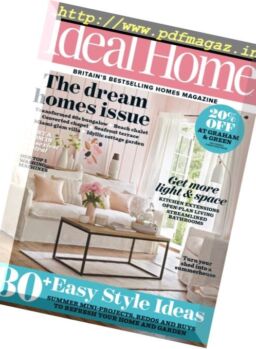 Ideal Home UK – August 2017