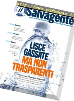 il Salvagente – Agosto 2017