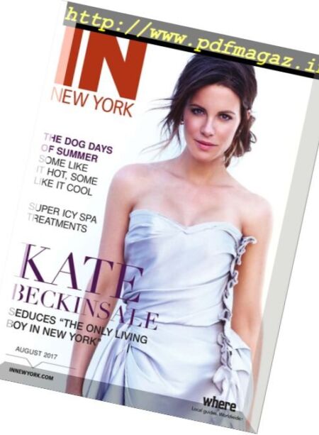 IN New York – August 2017 Cover