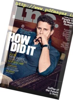 Inc. Magazine – July-August 2017
