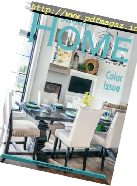 Inspired Home Magazine – July-August 2017 Cover
