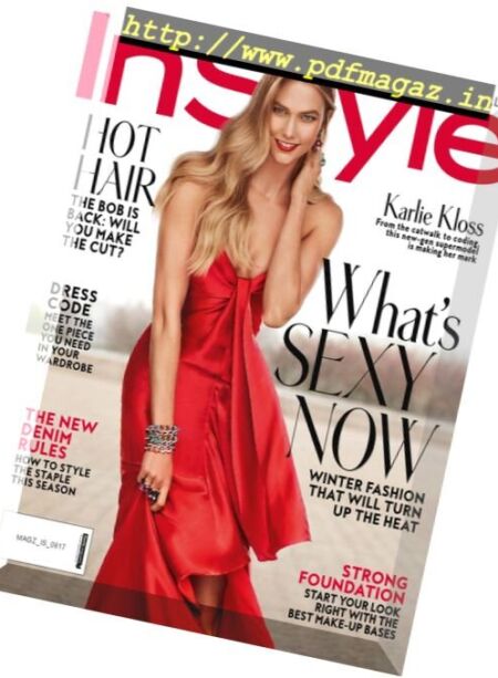 InStyle Australia – August 2017 Cover