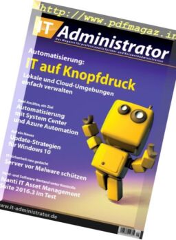 IT-Administrator – August 2017