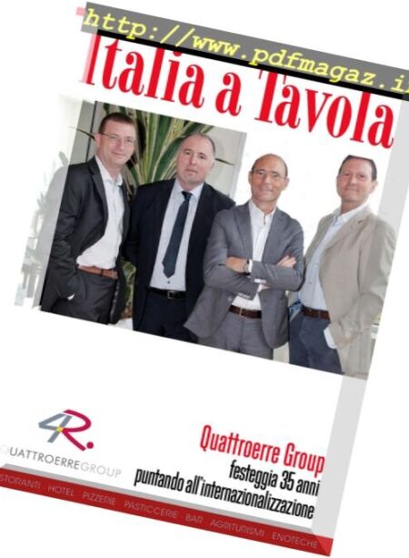 Italia a Tavola – Luglio-Agosto 2017 Cover
