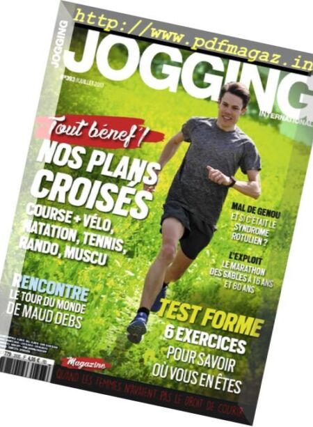 Jogging International – Juillet 2017 Cover
