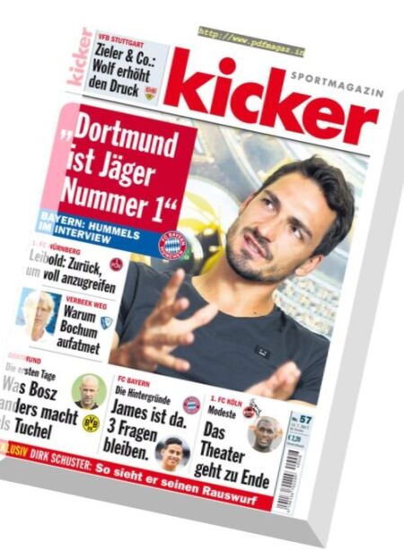 Kicker – 13 Juli 2017 Cover