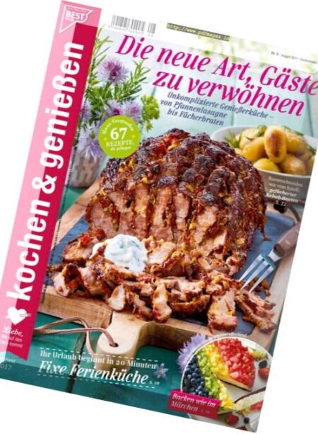 Kochen & Geniessen – August 2017 Cover