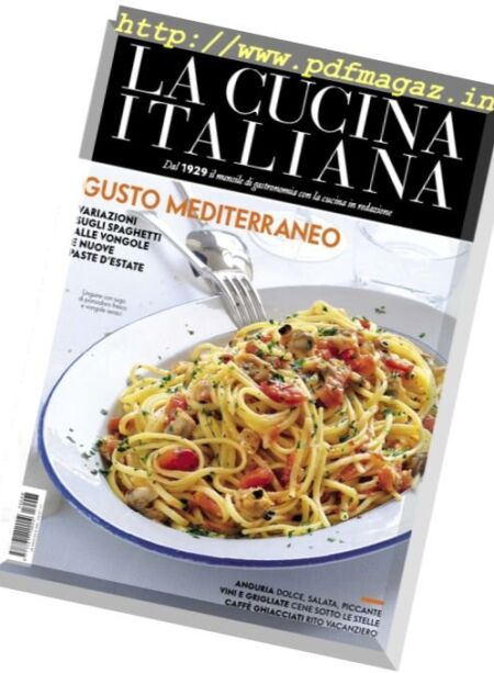 La Cucina Italiana – Agosto 2017 Cover