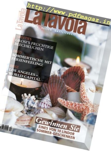 La Tavola Germany – Juli August 2017 Cover