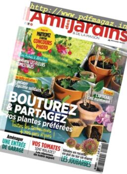 L’Ami des Jardins – Aout 2017