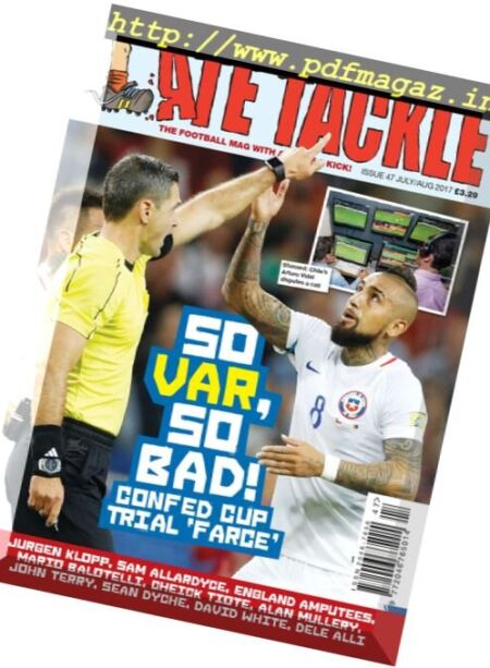 Late Tackle Football – July-August 2017 Cover