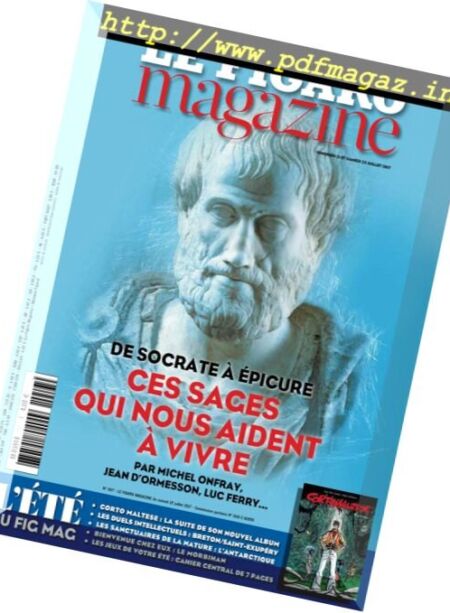 Le Figaro Magazine – 22 Juillet 2017 Cover